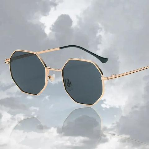 New Trendy Metal Frame Sunglasses