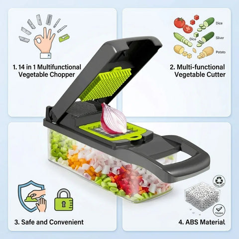 multifunctional vegetable cutter